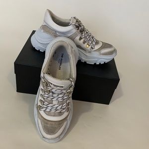The Kooples White Chunky Trainers